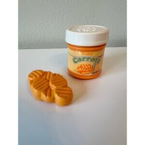 Vintage Fisher-Price "Fun With Food" Baby Doll Food Carrots and Jar 1987